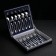 Set of dining room "Triumph", 24 items, thickness 2 mm, decorative box, silver color