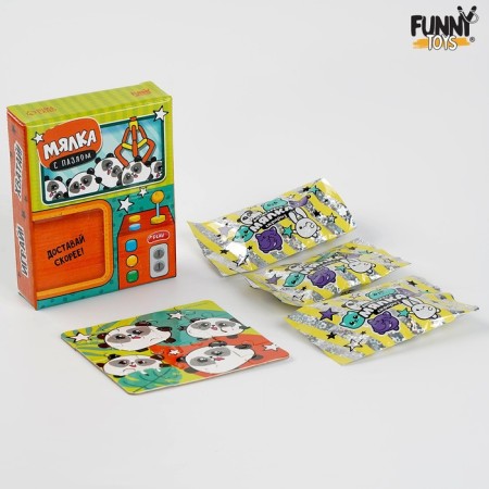 Anthistress label with Panda puzzle-2