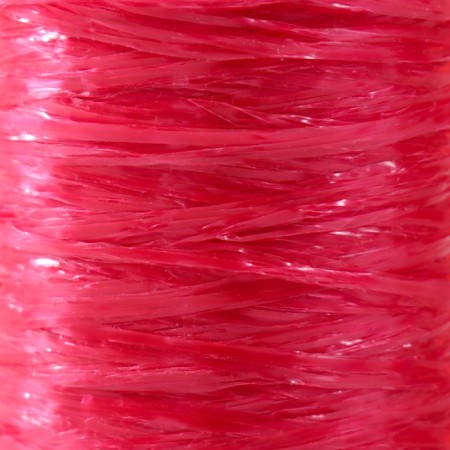 Yarn "for knitting washcloths" 100% polypropylene 300m/75 ± 10 g in the shape of a cylinder (ruby)-2