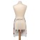 Apron "Ethel: Grenates" 70x60 cm, 100% cotton, sarzha 190 g/m²