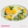 Glass Serving Oval Dolce "Dolce", 24.5 × 15 × 2 cm