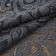 Lace elastic fabric, 175 mm × 2.7 ± 0.5 m, graphite color