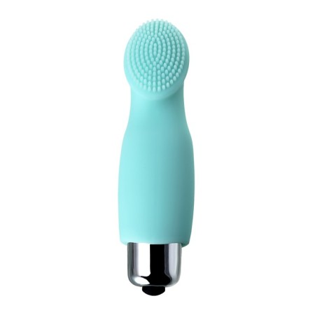 Vibration -boxing on a finger for clitoral stimulation Jos Bliss, silicone, mint, 9 cm-1