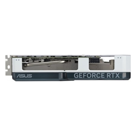 The ASUS PCI-E 4.0 Dual-RTX4060-O8G-WHITE NVIDIA GeForce RTX 4060 8GB 128bit GDDR6 2 106496-3