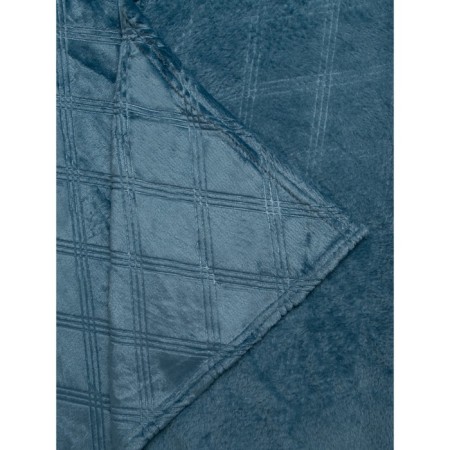 Texrepublic blanket, size 200x220 cm, blue color-5