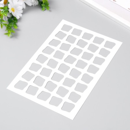 Plastic stencil "squares" 24x16 cm-1