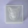 Mold "Muzzle", silicone, 8 × 8 × 2.3 cm, white color