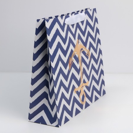 Package Gift Craft Horizontal, Packaging, "Anchor", M 30 x 26 x 9 cm-1