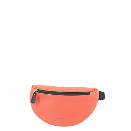 B2644 Bag Bag, lightning department, coral color 15x25x7cm