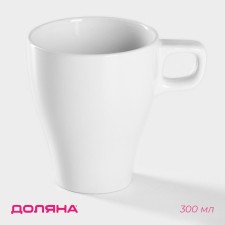 Coramic deed COFFEE BREAK, 280 ml, white color