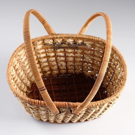 Basket wicker "picnic", 26 × 35 × 37, rattan-6