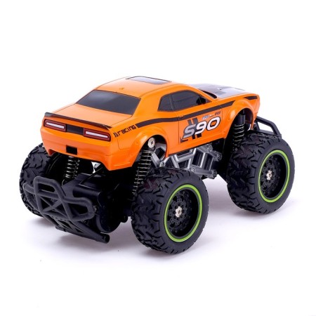 The radio -controlled car "Bigfoot" works from batteries, mix-2
