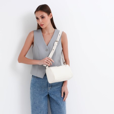 Bag Cross-Bodi with a zipper, dairy color-5