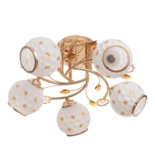 Bell chandelier 5x40W E27 Gold Model: 2612356