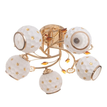 Bell chandelier 5x40W E27 Gold Model: 2612356