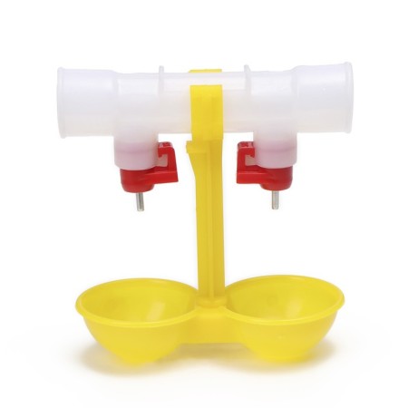 The drinker is nipple, for pets, with a dropper (double), Greengo-1