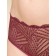 Female cowards, size 44, burgundy color