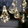 Garland “thread” 3 m with nozzles “light bulbs”, IP20, silver thread, 100 LED, warm white glow, 3.5 in