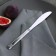 Stainless steel knife “Wart” shade, length 21.9 cm, thickness 2 mm, silver color