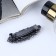 Halfish hair clip "Brianna" Flowers, 6.5 cm