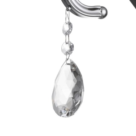 Lamp wall -mounted burea pelry 13x29x45, 1x60W E14, chrome-6