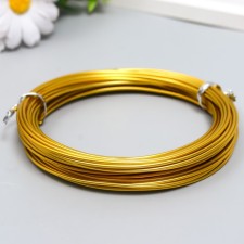 Wire for creativity d 1.5 mm, gold rudder. 10 m