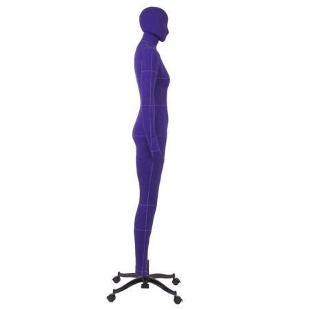Pentornovsky Monica mannequin, Art, size 50, purple color, overlays, hands, leg and head-4