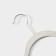 Shoulders - hangers for clothes of a board, 44 × 23.5 cm, set 10 pcs, white color