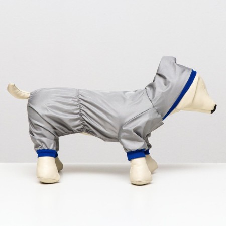 Combines for animals, without lining, 3XL (DS 36-38, Osh 36-37, OG 48-52 cm), gray-1