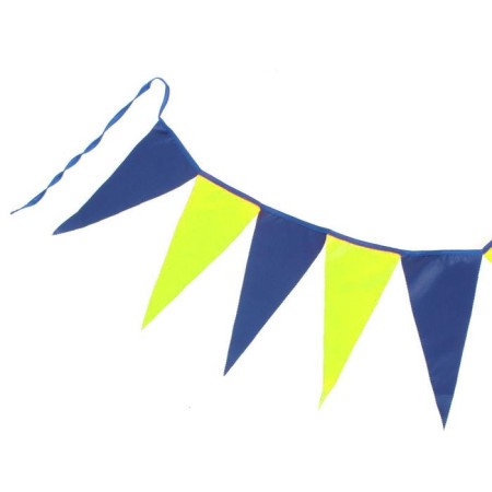 Flag tape, length 5 m, 15x30cm, mix color-2