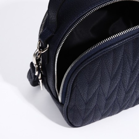 Bag Cross-Bodi Medvedkovo with a zipper, blue color-6