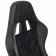 Playing armchair Brabix Striker GM-121, synchromechanism, 2 pillows, eco-leather/velor, black