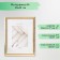 Photo frame plastic to worlds 30x40 cm 211 gold (plastic screen)