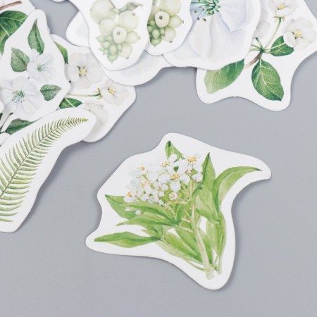 Stickers for the creativity "Garden" set 46 pcs 4.4x4.4x1.1 cm-1