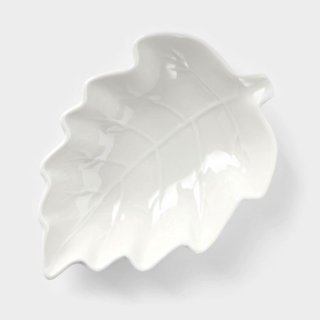 Ceramic “Listenik”, 14 × 10 × 3 cm, white color-2