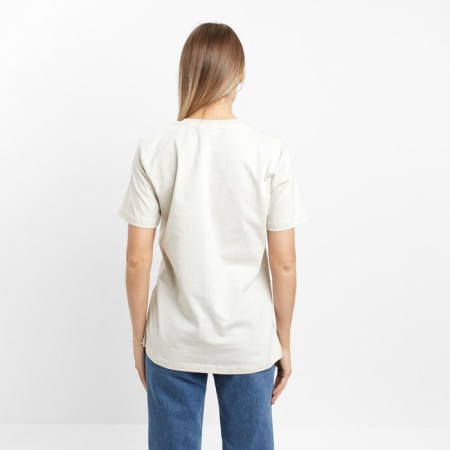 T -shirt Women's print "Optimist", Milk color, size 50-4