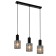 Suspended lamp 3x40W E27, size 59x11x178.5 cm