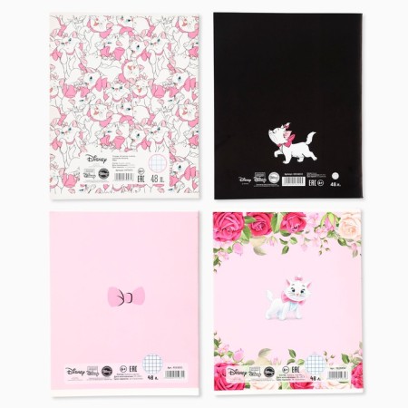 A set of notebooks 48 sheets, in a cage, A5, cats-aristocrats-6