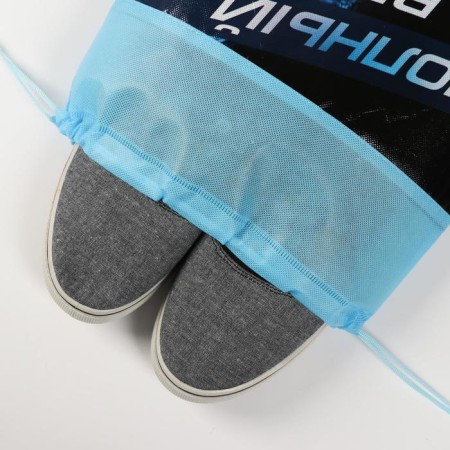 A bag for shoes "full forward" waterproof canvas 30 x 40 cm-4