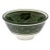 PIALA RISTAN CIRAMICA "Patterns", 11 cm, large, green