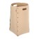 QWERTY basket for storage, from felt, 49 l, beige color