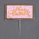 Set for decorating a cake: Topper "Happy Birthday" 1 pc., 10 candles