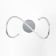 Sconces Citilux "jamini" CL229321, 17x31 cm, 1x18W, LED, color gray color