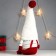 Interior doll "Santa Claus in a red overalls, in a cap with stars" 35x16x14 cm