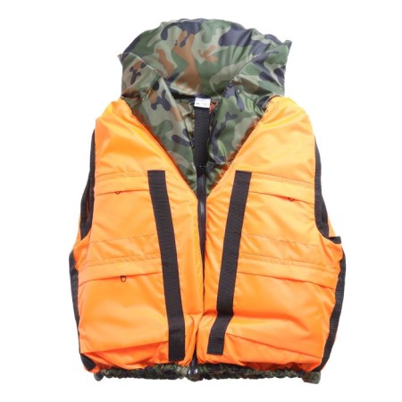 Rescue vest with the headrest "Captain", two -sided, medium, 80 kg-2