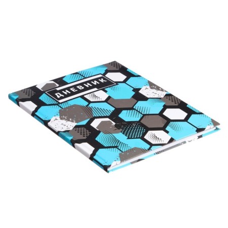 Diary for grades 5-11, "abstraction", solid cover 7BC, matte lamination, 48 sheets-2