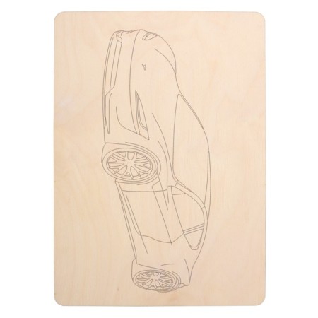 Set of boards for creativity "Machines" 5 pcs. A4, 3 mm format-10