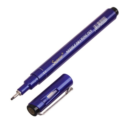 Marker Professional Liner, Black 10 MS-807b-1
