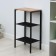Toronto 13 rack, 47 × 30 × 81.5 cm, black color