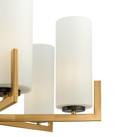 Maytoni Mod089PL-06BS, 6HE27, 40W, 67x67x75.4 cm, black color and brass-2